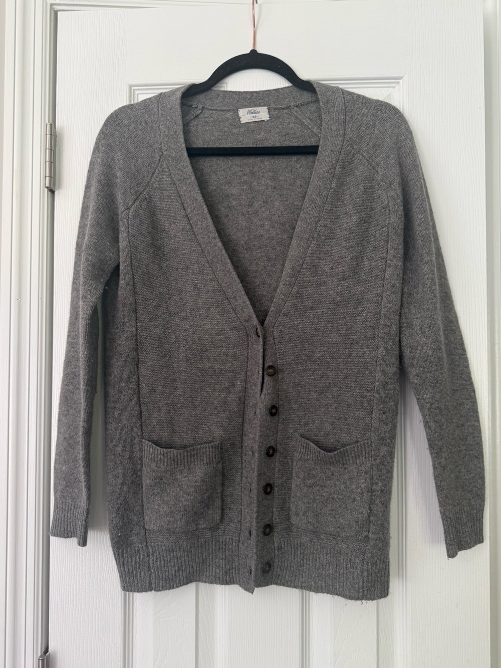 Wallace by J.Crew 100% Merino Wool Cardigan — XS